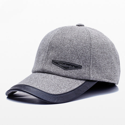 Gorra de Béisbol Térmica con Protección de Oídos para Adultos Mayores