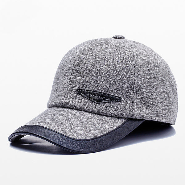Gorra de Béisbol Térmica con Protección de Oídos para Adultos Mayores