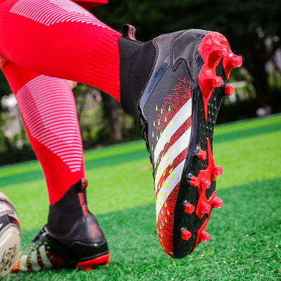 Botines de Fútbol AG para Niños y Niñas - Caña Alta con Tacos de Entrenamiento - Image 19