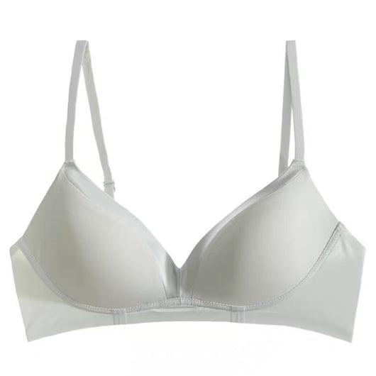 Sostén Triangular de Satén con Efecto Push Up sin Aro - Image 5