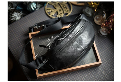 Bolsa Bandolera para Celular en Cuero Curtido Natural - Image 8