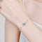 Pulsera de Plata Esterlina 925 con Diamante Moissanita para Mujer