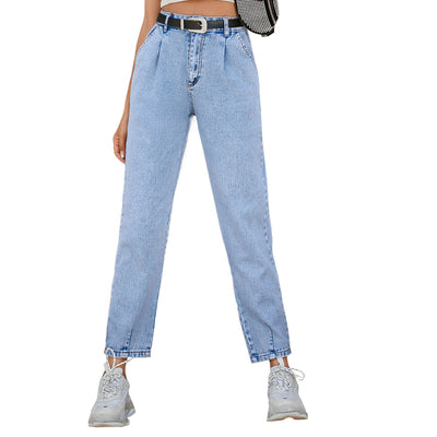 Pantalón Denim Cintura Alta Versátil para Mujer - Image 5