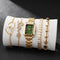 Reloj Cuadrado Elegante para Mujer con Pulsera Corazón