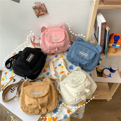 Bolsa Mensajera Osito Kawaii - Diseño Tierno para Estudiantes - Image 6