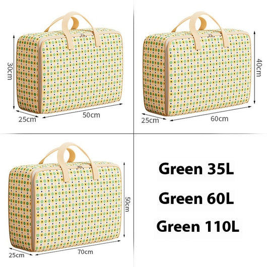 Bolsa Organizadora de Viaje con Diseño Floral y Lunares - Image 8