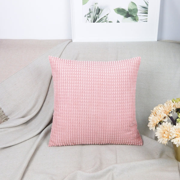 Funda de Almohada Nórdica Estilo Minimalista Color Sólido Sin Núcleo