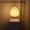 USB Lantern Lamp Tricolor Button Dimming