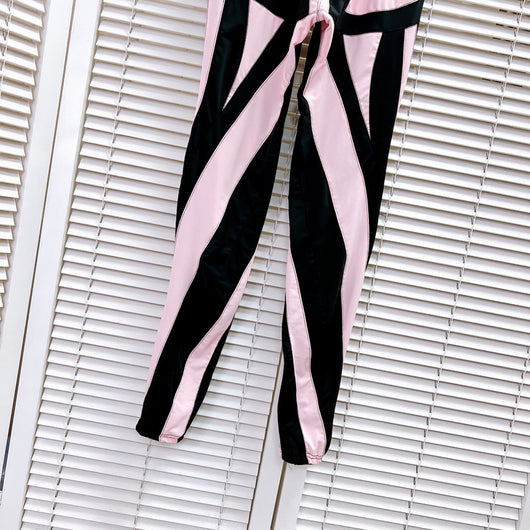 Leggings Deportivos con Malla y Costuras Decorativas para Mujer - Image 15