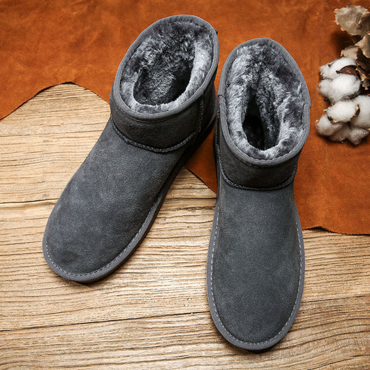 Botas Cálidas de Terciopelo para Hombre - Estilo Moderno y Confort - Image 2