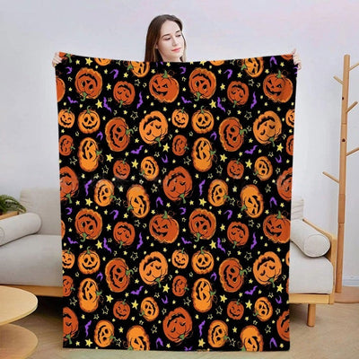 Manta de Franela con Diseños Estampados de Halloween - Image 5