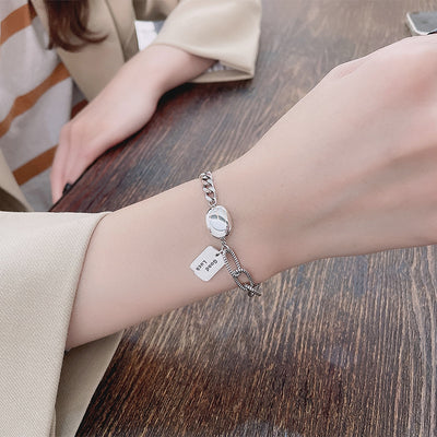 Pulsera Tejida de Temperamento - Joyería Versátil y Elegante - Image 3