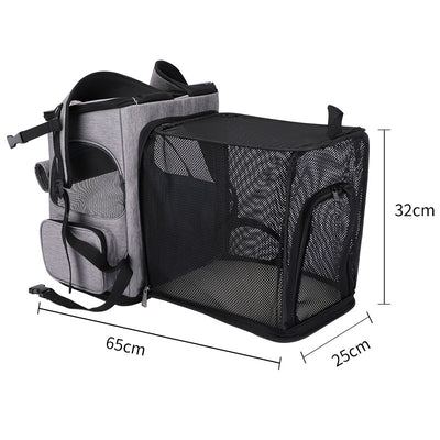 Bolsa Portátil Transpirable para Mascotas - Plegable y Ligera - Image 7