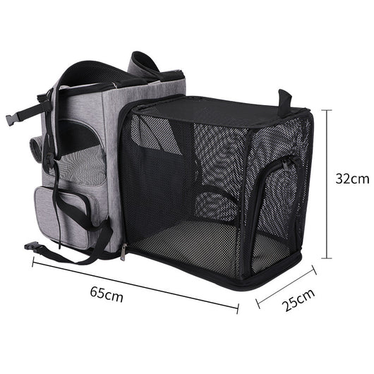 Bolsa Portátil Transpirable para Mascotas - Plegable y Ligera - Image 7