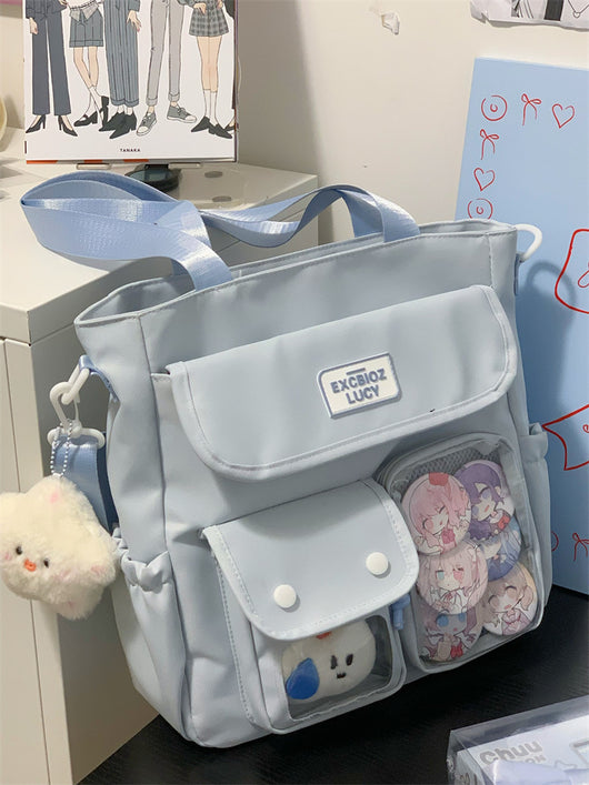 Bolsa Tote Escolar Japonesa de Gran Capacidad para Estudiantes - Image 38