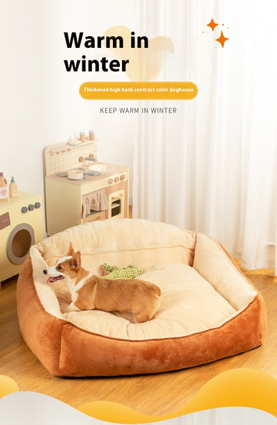 Cama Térmica para Perros Grandes con Colchón Desmontable y Lavable - Image 12