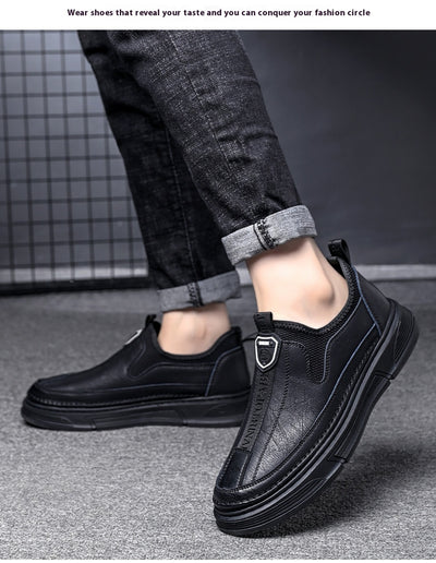 Zapatos Casuales de Hombre Lisos - Cómodos para Uso Diario - Image 22