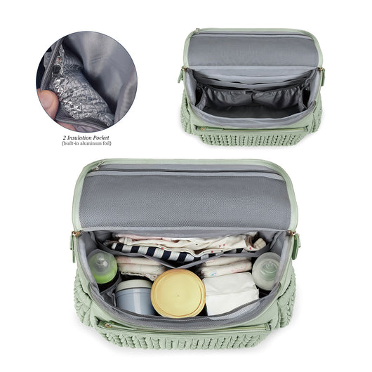 Bolsa Térmica Impermeable de Gran Capacidad para Viajes y Pañales - Image 5