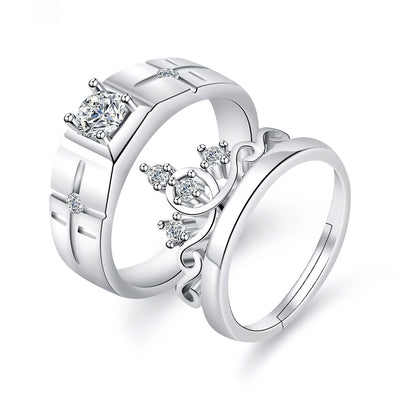 Anillos de Compromiso Moissanita para Parejas - Image 35