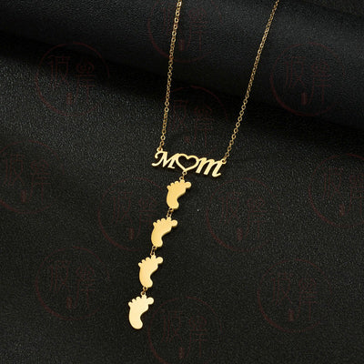 Collar Acero Inoxidable Personalizado con Nombre MOM - Image 2