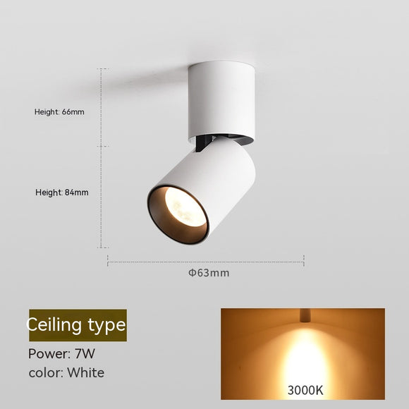 Lámpara de Techo LED Orientable sin Taladro