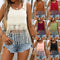 Blusa de Playa para Mujer con Diseño Calado y Malla Transpirable
