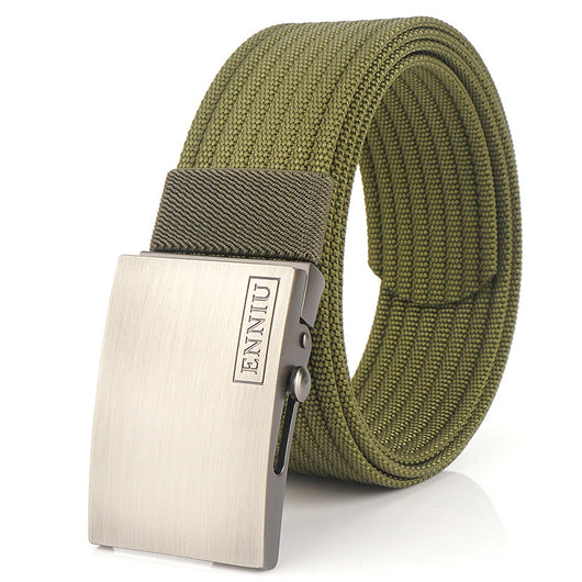 Cinturón de Lona para Hombre con Hebilla Suave - Image 31