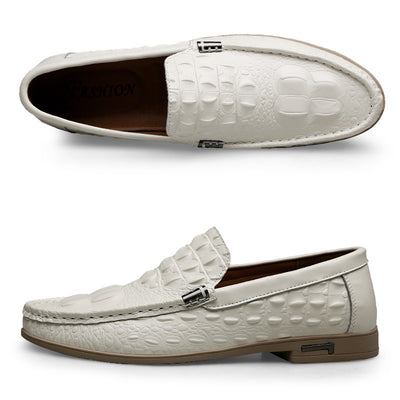 Zapatos Casuales de Cuero Genuino Transpirables para Hombre - Image 3