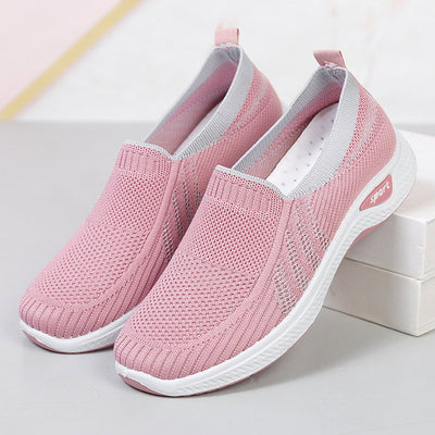 Zapatos Casuales Tejidos Transpirables con Suela Suave para Mujer - Image 7