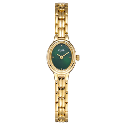 Reloj Vintage Ovalado Mini para Mujer - Resistente al Agua con Cuarzo - Image 9
