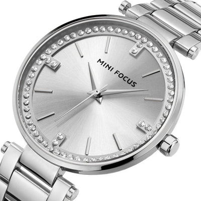 Reloj de Cuarzo para Mujer con Diamantes, Calendario y Resistencia al Agua - Image 15