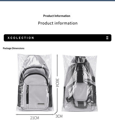 Mochila de Pecho Deportiva de Gran Capacidad - Image 21