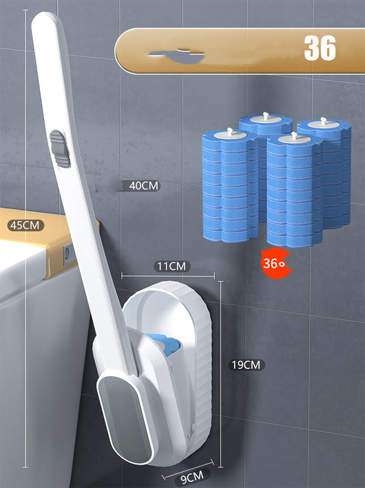 Cepillo de Baño Desechable con Mango Largo y Montaje en Pared - Image 9
