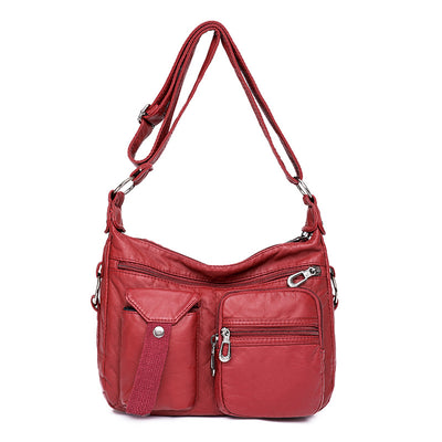 Bolso Bandolera Mujer Lavado con Gran Capacidad - Estilo Versátil - Image 2