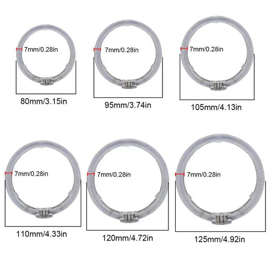 Luces LED Ojos de Ángel para Automóvil - Lente Decorativa Premium - Image 27