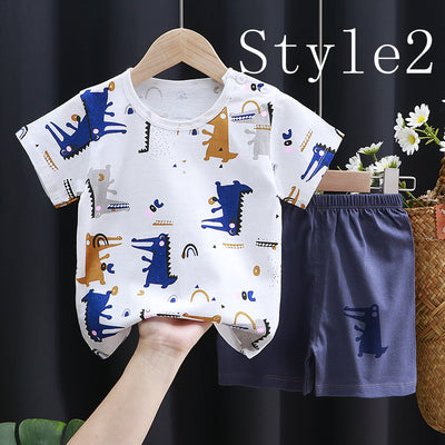 Traje Infantil de Algodón con Manga Corta - Image 30