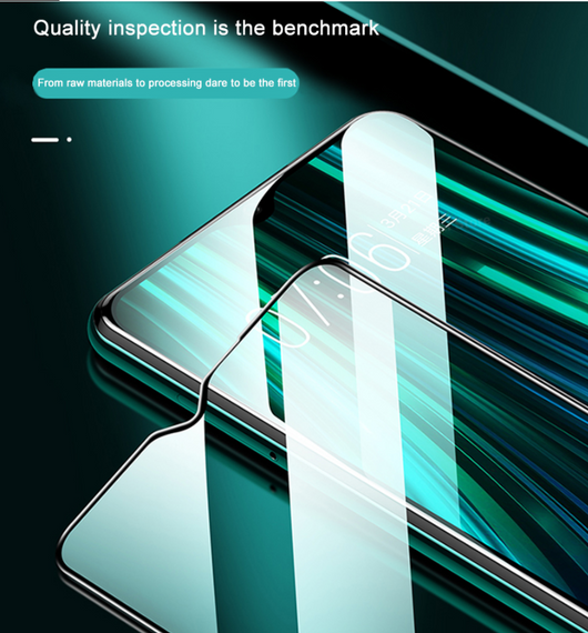 Protector de Pantalla Cristal Templado Cobertura Total para Xiaomi Redmi - Alta Definición - Image 9