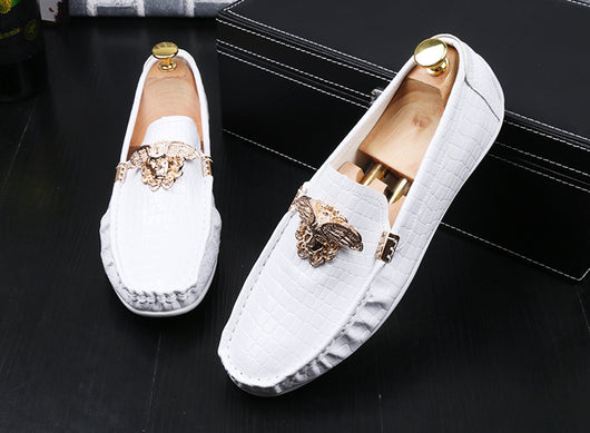Zapatos de Cuero para Hombre con Estilo Personalizado - Image 11