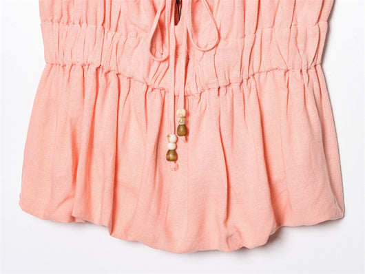 Blusa Versátil de Lino y Algodón con Elasticidad - Image 19