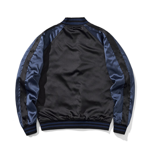 Chaqueta Beisbolera Casual para Hombre con Dragón Divino Bordado - Image 9