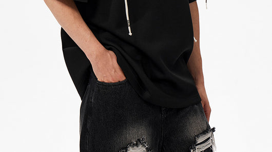 Camiseta Manga Corta con Hombrera Acolchada y Detalle de Cinta - Image 10