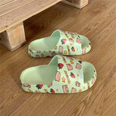 Pantuflas Cómodas para Mujer con Diseño Infantil y Suela Gruesa - Image 7