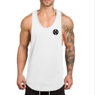 Chaleco Deportivo Hombre Estampado Algodón 100% Corte Holgado - Image 11