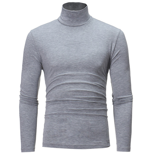 Suéter Cuello Alto Slim Fit Elegante para Hombre Joven - Image 28