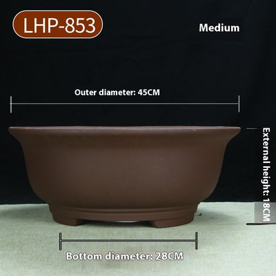 Maceta Cerámica Púrpura Grande 60cm para Árboles y Plantas Antiguas - Image 18