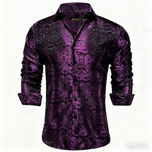 Camisa Casual Deportiva Holgada con Solapa para Hombre - Image 12