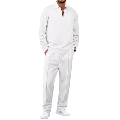 Traje Casual con Cremallera y Solapa - Pantalón Largo de Manga Larga - Image 33