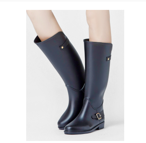 Botas Largas de Goma Impermeable - Estilo Fashion Casual - Image 8