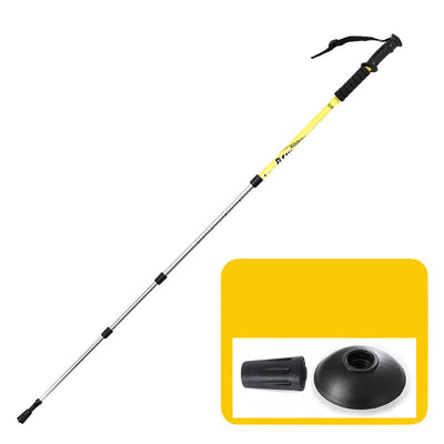 Bastones de Trekking Ultraligeros Plegables de Aluminio con Mango Recto - Image 22