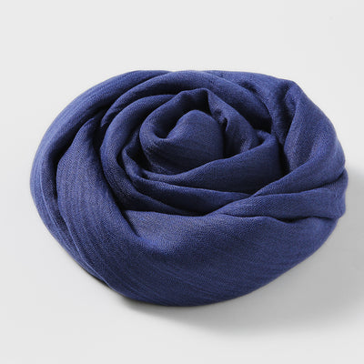 Pañuelo Artístico de Algodón y Lino - Colores Sólidos Elegantes - Image 31